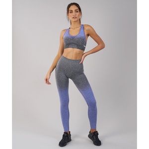 Gymshark Ombre Seamless (original), size small-fits like a medium, Indigo/Black